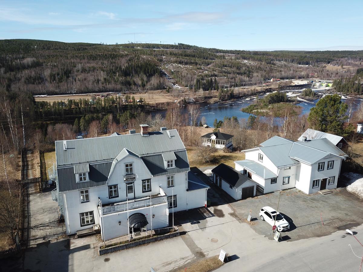 Hotell Restaurang Nämforsen Näsåker Exteriör bild